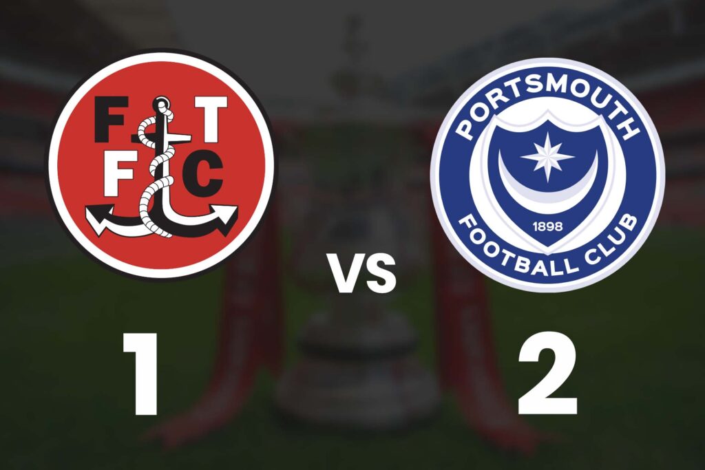 Portsmouth beat Fleetwood in FA Cup